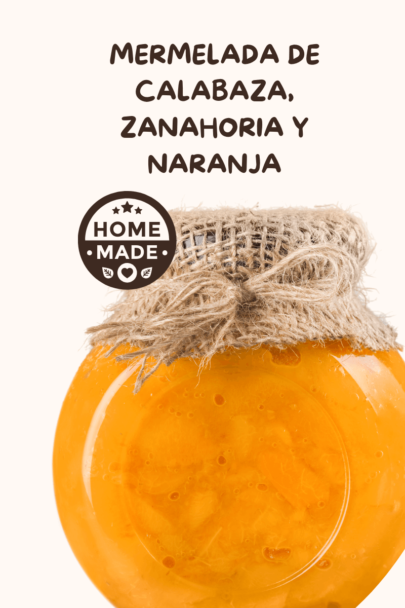 Mermelada de calabaza, zanahoria y naranja