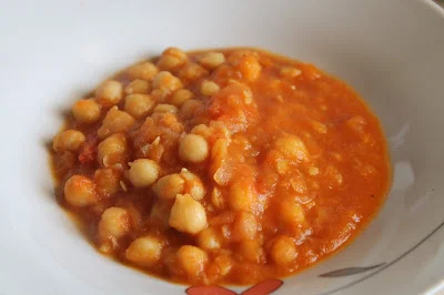 curry de garbanzos