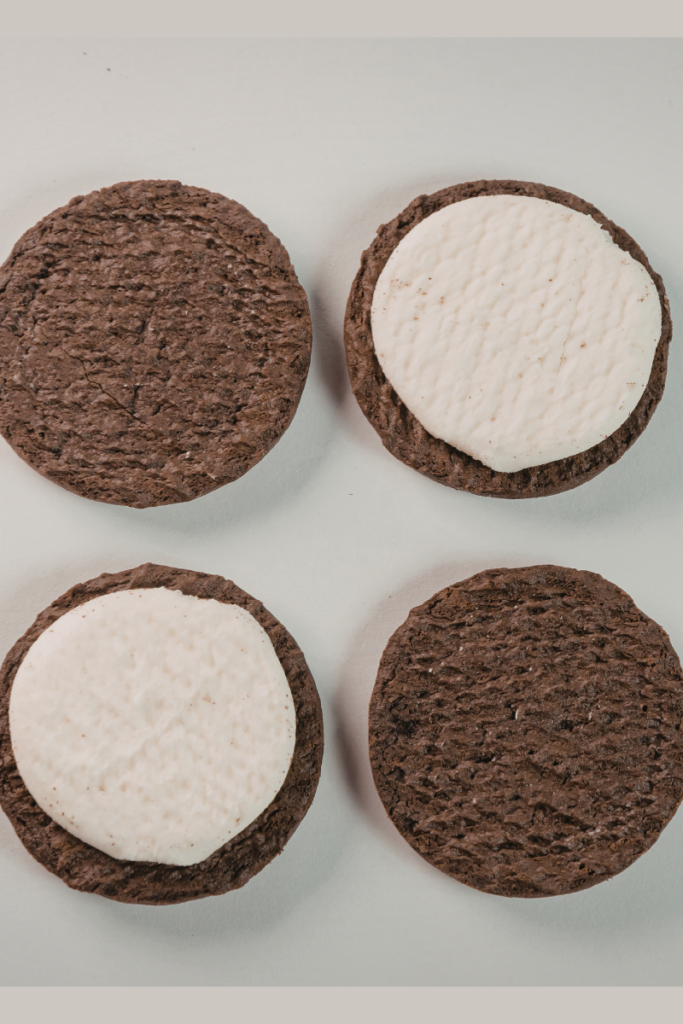 Relleno chocolate Blanco (galletas raw oreo de algarroba) Dra Odile Fernández