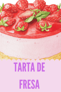 tarta de fresa