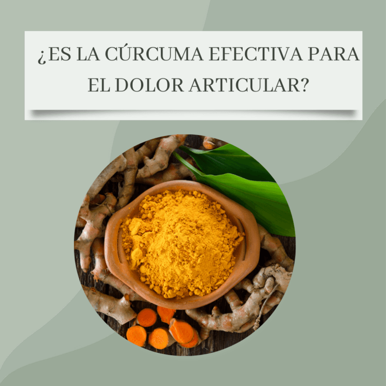 Cúrcuma para el dolor