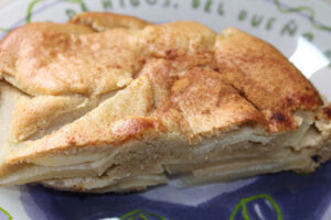 Tarta de manzana y pera