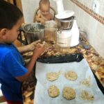 galleas de manzana. pera y especias