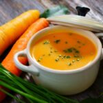 Crema de boniato y zanahoria