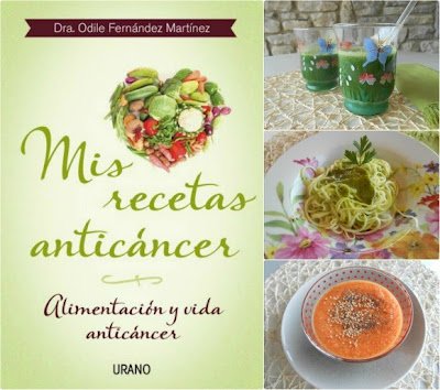 mis recetas anticancer, odile fernandez