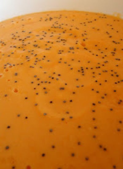 Salmorejo de papaya