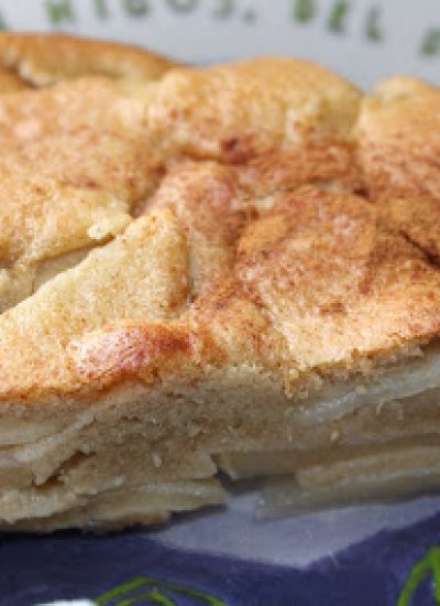 Tarta de manzana y pera