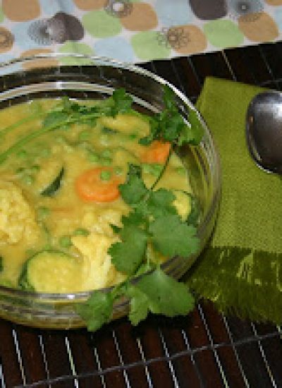 Curry indio de Verduras