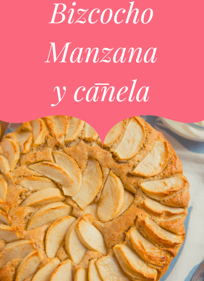 bizcocho canela y manzana