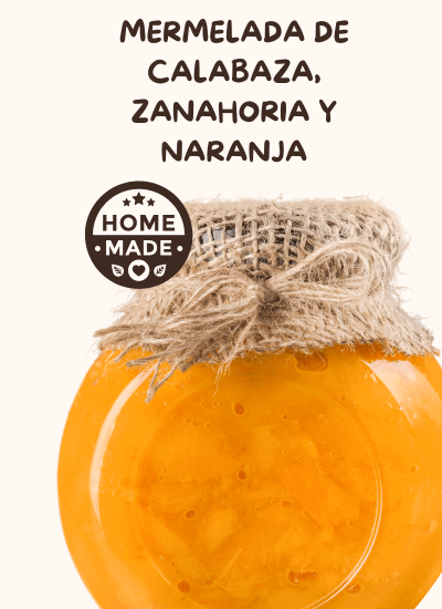 Mermelada de calabaza, zanahoria y naranja