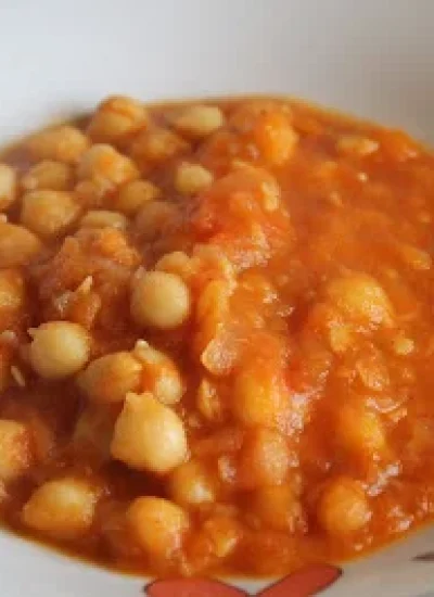 curry de garbanzos